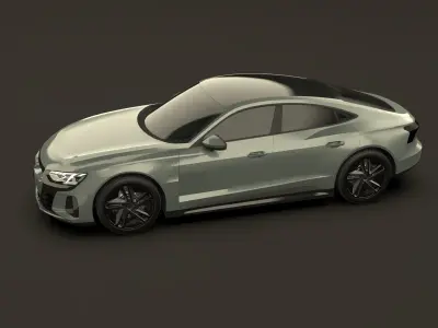 Audi e-tron GT quattro  3D model
