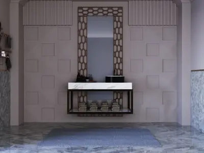 Interior - Bathroom - 240523 3D model