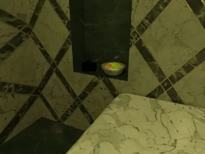 Luxury Turkish Bath Free low-poly 3D model