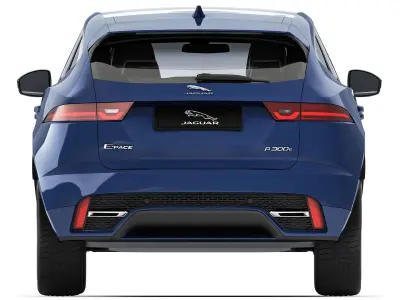 Jaguar E-Pace 2021 3D model