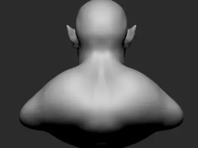 ORC STATUE - MESH BASE 3D print model