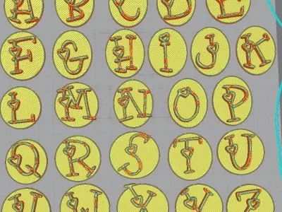 Combo 2 Set Stamp Sello Love Amor Plantas Free 3D print model