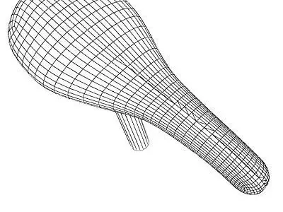 Bike Seat 2 3D model