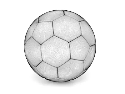 Soccer ball 3D model