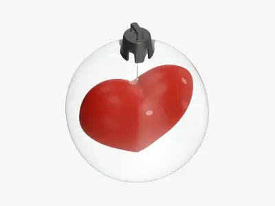 Christmas tree decoration toy 01 3D model