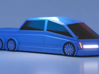 Future Car 30 3D model