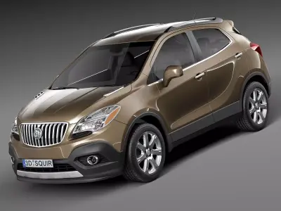 Buick Encore 2013-2016 3D model