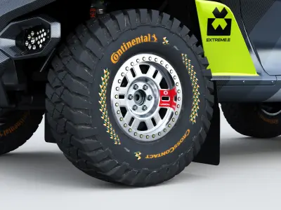 Extreme E E-SUV 2022 Template 3D model