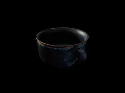 Anydrafts Bowl 05 Low-poly 3D model