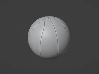 Basketball Ball 3D Free 3D model