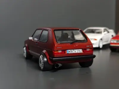 Ronal Aero 16 Rims for Diecast Car 3D print model