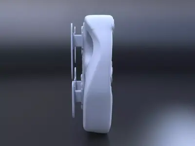 Generic Steering Wheel 3D model