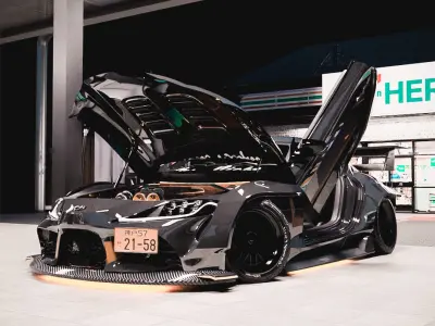 Toyota Supra MK5 Widebody  3D model