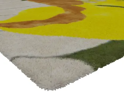 Rug Set 2144 3D model