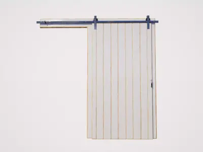 Sliding door 03 3D model