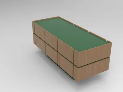 Jujay Sideboard 3D model