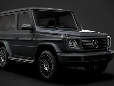 Mercedes Benz G 550 3 door W463 2020 3D model