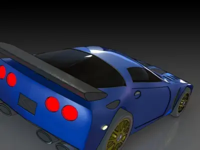 Chevrolet Corvette Free 3D print model