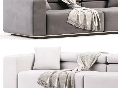 ORLANDO SOFA MODULAR ELEMENTS 3D model