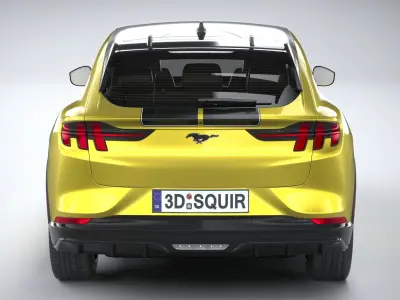 Mustang Mach-E Rally 2024 3D model