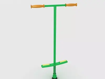 Pogo Stick 3D model