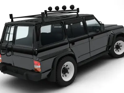 Nissan Patrol 1990 3D model