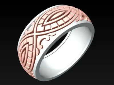 Pattern Rings - N1956 3D print model