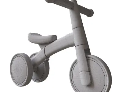 Hape First Ride Balance Bike 3D model