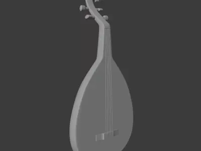 Arab Lute 3D print model