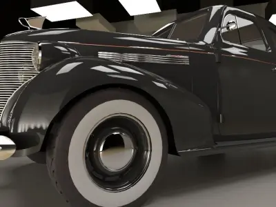 Chevrolet Master deluxe 1939 3D model
