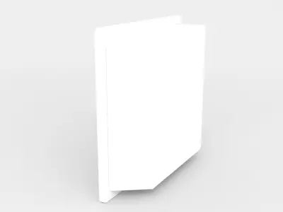 Daikin Cassette Air Conditioner Low-poly 3D model