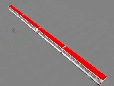 Bombardier DT4 - Hochbahn Hamburg 3D model