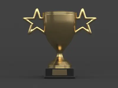 Trophy Cups 3D model 120