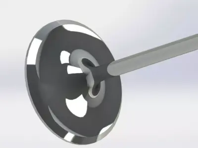 Engine Valve 3D model