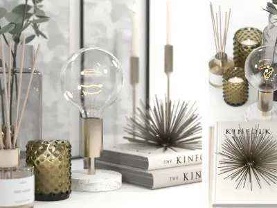 Decorative Set 08 3D model