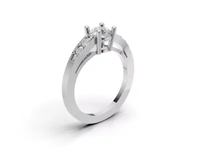 ring woman  3D print model 26
