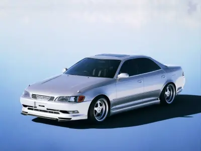 Toyota Mark II Tourer V JZX90 1993 Low-poly 3D model
