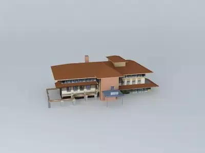 Legend szálló Hotel Legend Free 3D model