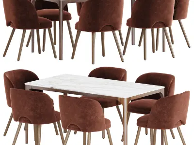 Dining set 28 3D model