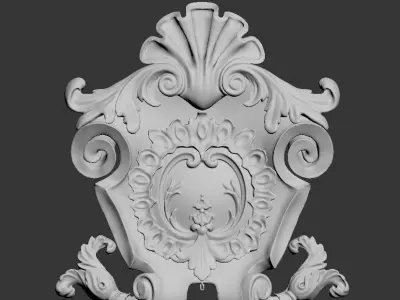 Decorative Ornamental 76 3D model