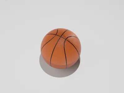 Basket Ball Free 3D model