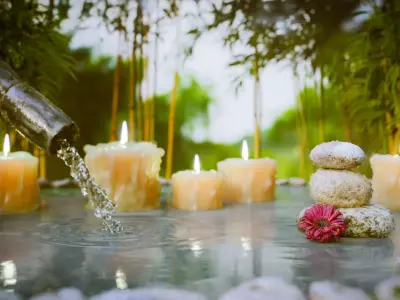 Spa Scene Low-poly 3D model