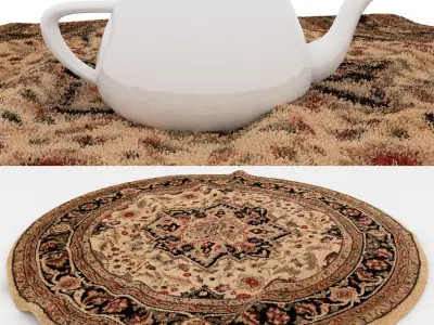Rugs No 1015 Low-poly 3D model