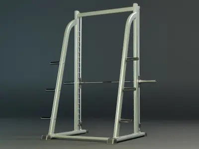 Smith Machine PBR Low-poly 3D model