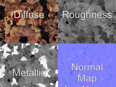 Boggart Shapeshifting Fear Creature Model Low-poly 3D model