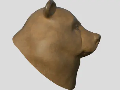 Bear Head 3D model