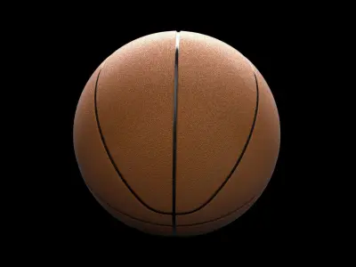 basketball ball 3D model 5