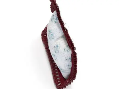 Schumacher Custom Square Pillow 3D model