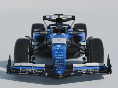 F1 2025 concept 3D model