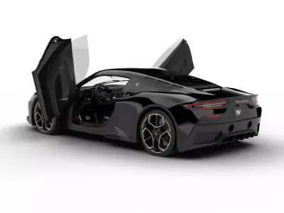 Maserati MC20 Notte Edition 2023 HQ 3d model 3D model